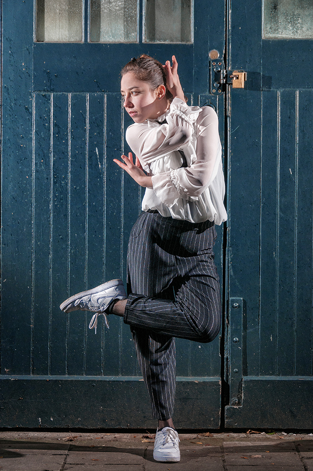 Dancer in Circus Lane, Stockbridge, Edinburgh