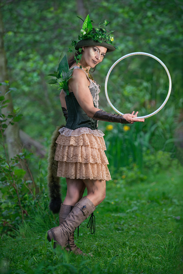 Jusztina Hermann of Delighters Theatre at Blackford Pond