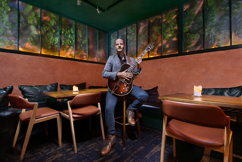 Jazz guitarist Dave Toule at The Green Room, Edinburgh