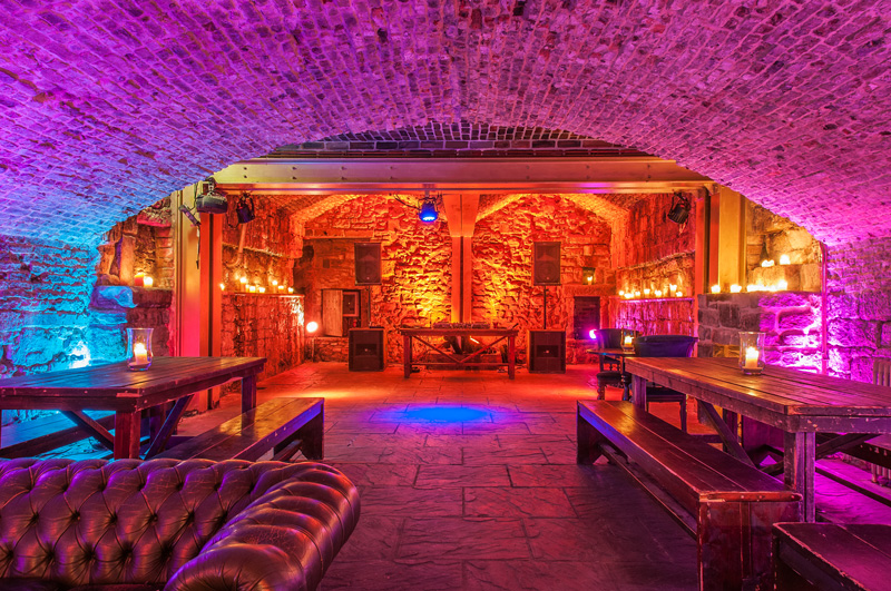 Party Room The Caves Edinburgh